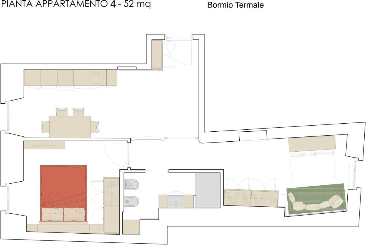 Hotel Ad Residence Bormio Exteriör bild